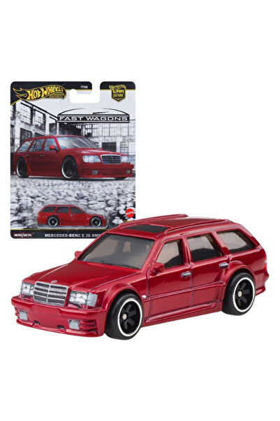 Toyki Toys هوت ويلز بريميوم كار كالتشر فاست واغنز مرسيدس-بنز E 36 AMG (الخارجية)
