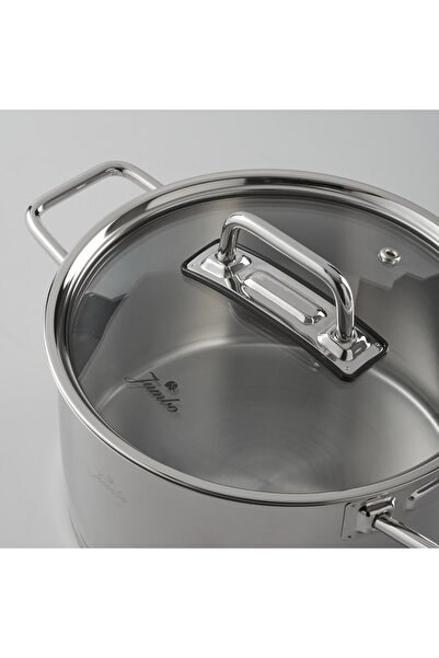 Jumbo Assos Çelik 6 Parça Midi Tencere Seti