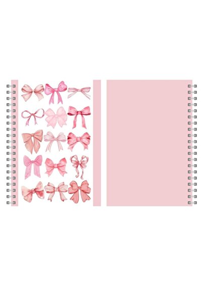 Panda Notebook - 160 Sheets Lined School Notebook with Spiral