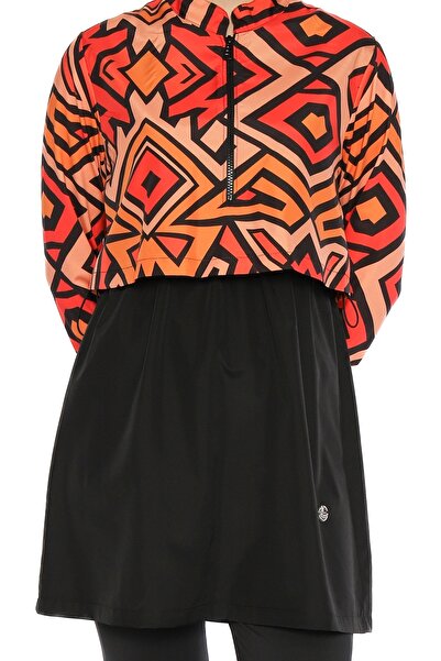 InStyle Colorful Bolero 4 Piece Black Hijab Swimsuit 2435L