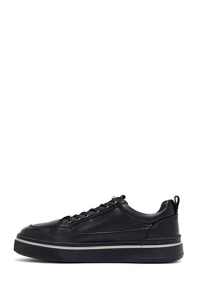 Derimod Men's Black Lace-Up Leather Sneaker 25Wfd654918