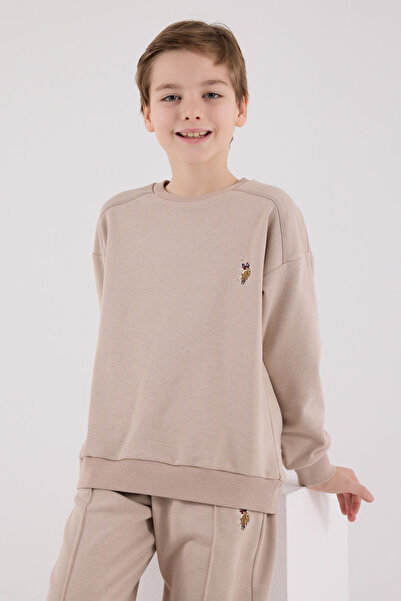 U.S. Polo Assn. U.S. Polo Assn Erkek Çocuk Kahverengi Eşofman Takımı