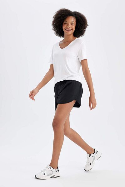 DeFacto DeFactoFit - Pantaloni scurți țesuți cu picioare scurte pentru Sportsman C9503AX24HS