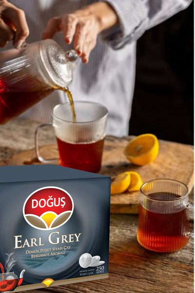 Doğuş Çay Doğuş Earl Grey Demlik Poşet Çay 250 X 3,2gr 8690719112952
