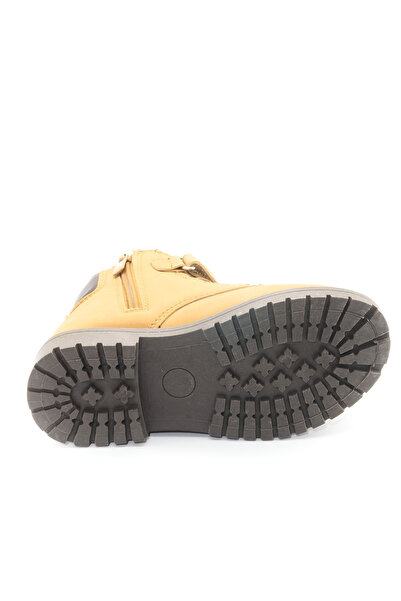 Stella Pendenza Çocuk Kız & Erkek Ünisex Camel Bot Günlük Fermuarlı Bağcıklı Ayakkabı