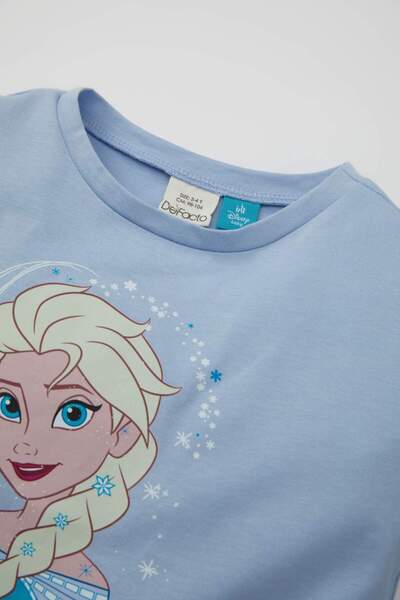 DeFacto Tricou cu mânecă scurtă Frozen pentru fetiță - D2195A524SM