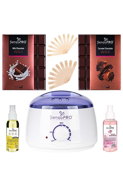 SensoPRO Milano Κιτ αποτρίχωσης με απαλό δέρμα σοκολάτας,