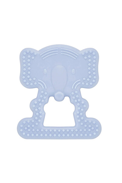 Babyjem 2'li Diş Kaşıma Seti Diş Kaşıyıcı Eldiven Diş Kaşıyıcı Fil Mavi