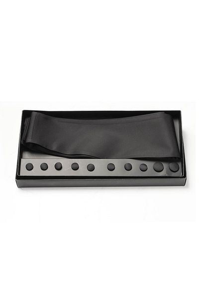 Dufy Men's Black Ceremony Accessory - 60166