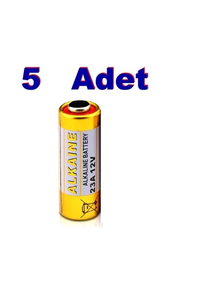 ATAELEKTRONİK 1 Kart 23a Pil 5 Adet 1 Kart G23a Anahtar Garaj Kepenk Kumandas...