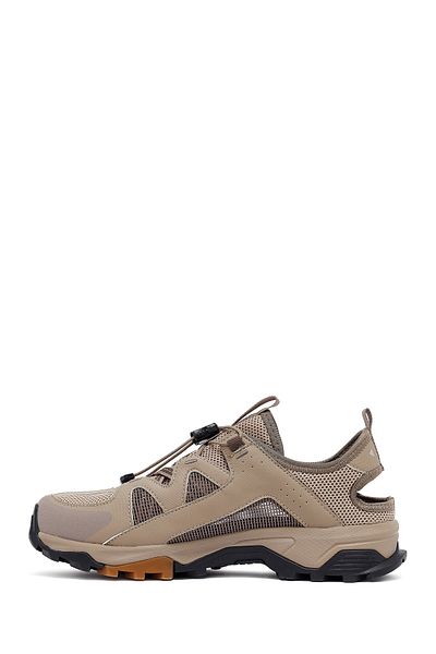 Derimod Men's Beige Leather Casual Shoes 25Sfd695614