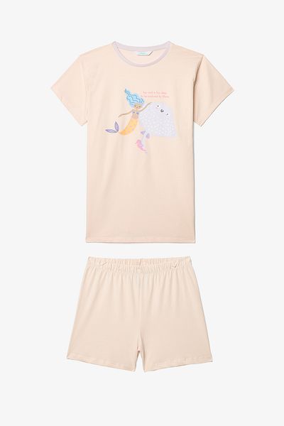 Penti Girl's Underwater 2-Piece Pajama Set