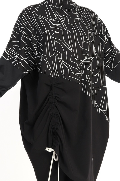 InStyle Μαύρο μαγιό Hijab με μανίκια 6298A