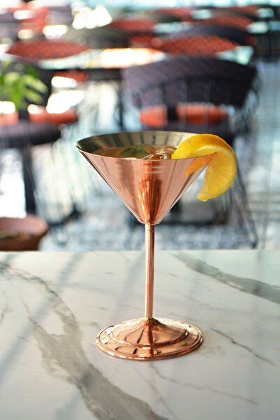 Bakır Concept Copper Colored Martini Glass