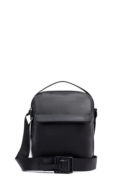 Derimod D-Pack Men's Black Crossbody Bag 25Sbd30296F