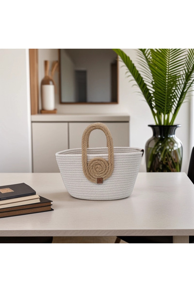 Liya Bella Handmade Straw Bag - Beach Bag - Casual Bag