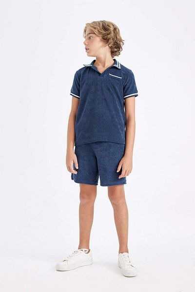 DeFacto Pantaloni scurți pentru băieți - Terry Cloth, C5031A824HS