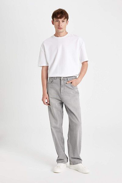 DeFacto Wide Leg Baggy Jeans - D4464AX24HS