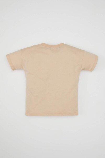 DeFacto Chlapecké tričko s krátkým rukávem s potiskem Crew Neck D1473A524SM