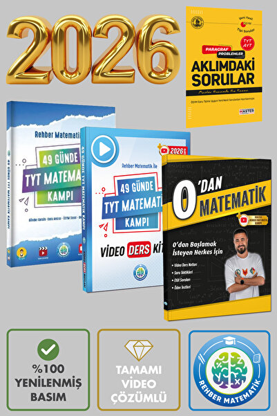 REHBER MATEMATİK YAYINLARI 49 Günde Tyt Matematik Kampı - Video Ders Notları ...
