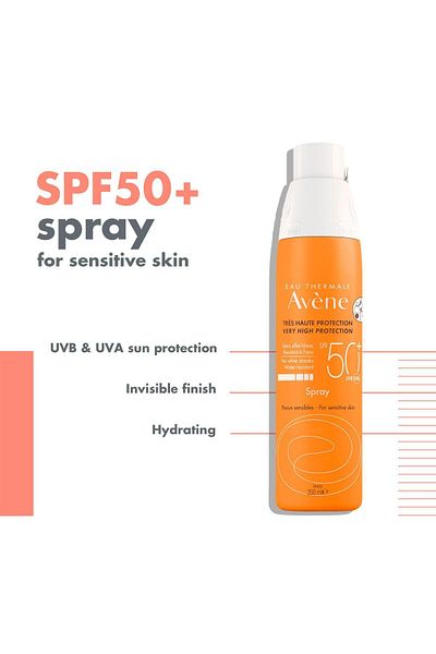 Avene SPF 50+ Spray for Body & Face 200ml