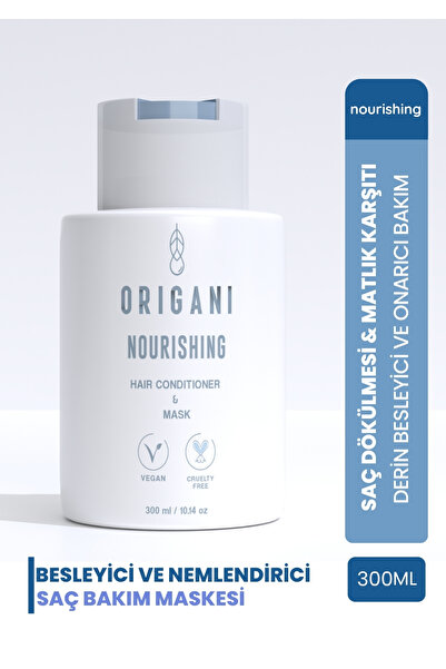 Origani İkili Etkili Nemlendirici Ve Onarıcı Saç Maskesi Ve Saç Kremi – Nouri...