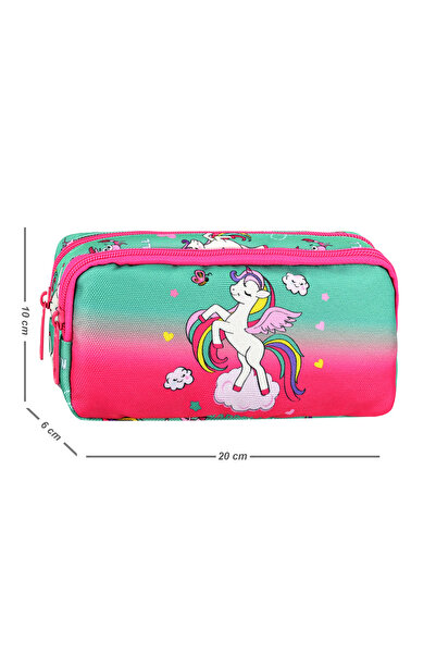 Royal Glow Trusa pentru creion Unicorn fucsia. Geanta pentru creion. Suport p...