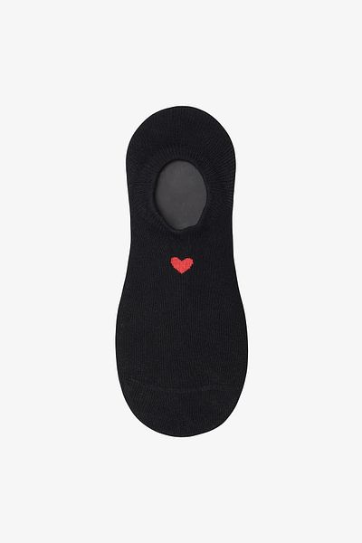Penti 3 Pairs of Cotton Heart Patterned Sneaker Socks