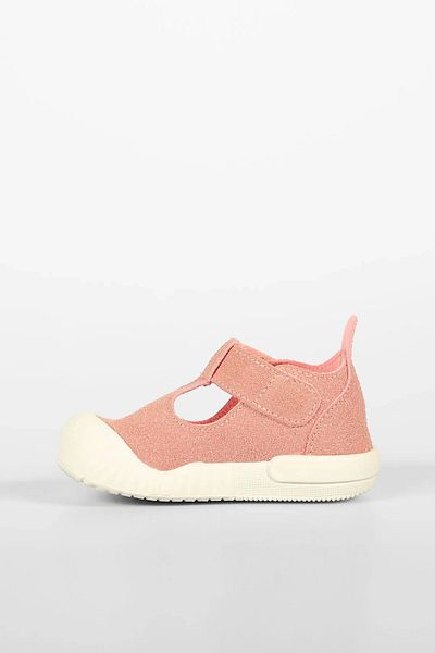 Vicco Number 19-21 Loro First Step Shoes - Powder