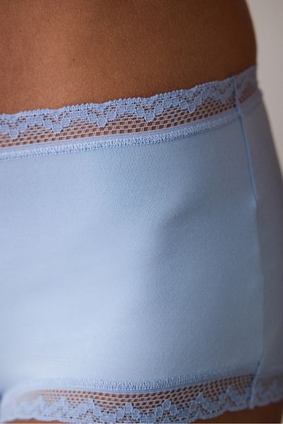 Penti Blaue Easy Trim Slip-Höschen mit hoher Taille