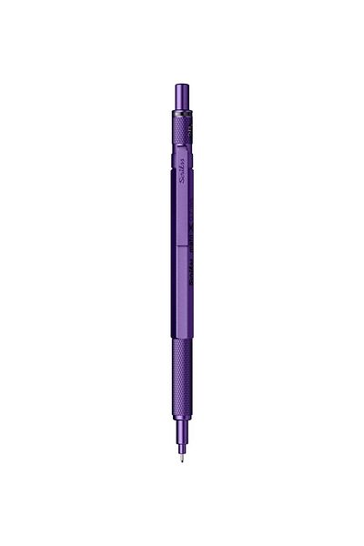 Scrikss Matrix 0.7mm Mechanical Pencil Metallic Purple - Transparent Case