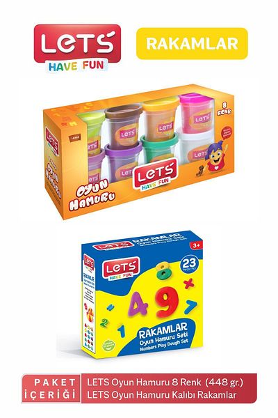 Lets Fun Play Dough Set - Molds