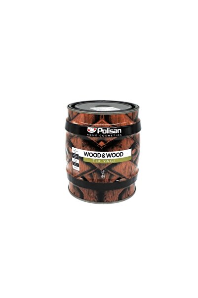 Polisan Wood&Wood Anti Aging Tik Yağı - Şeffaf
