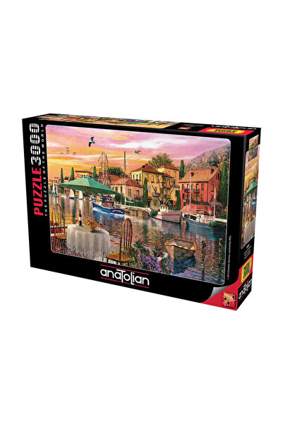 Anatolian Puzzle 3000 Piece Jigsaw Puzzle - Sunset in the Harbor 4905