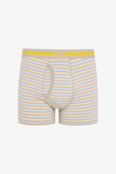 Penti Yellow Stripe Multicolored 3-Piece Boxer Briefs