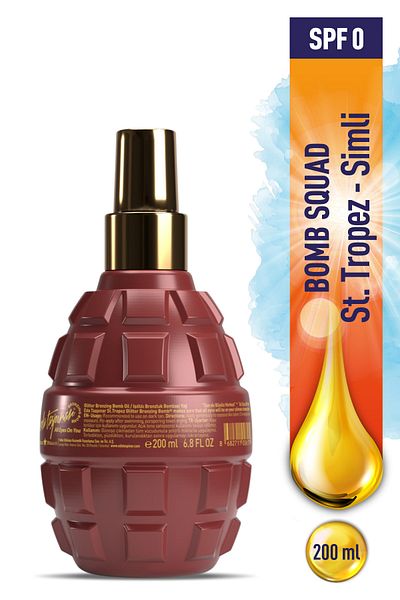 Eda Taşpınar St. Tropez Glitter Bronzing Bomb -200 ml (Egy0084)