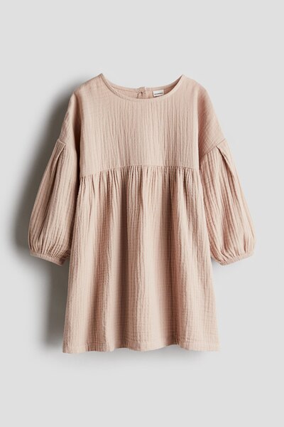 H&M Pamuklu Muslin Elbise