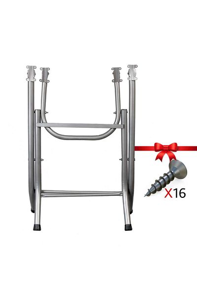 CİMENS Picior de masă-Picior de masă pliabil-Mărime medie 32mm (70 CM LUNG) Cadou cu șurub