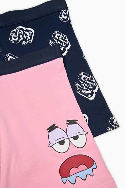 Penti Erkek Sünger Bob 2li Çok Renkli Boxer