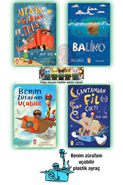 Timaş Çocuk Uzaya Giden Tren Balino Benim Zürafam Uçabilir Çantamdan Fil Çıktı