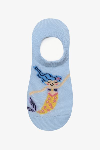 Penti Момичета Mermaid Love 2 пакета многоцветни балерини чорапи