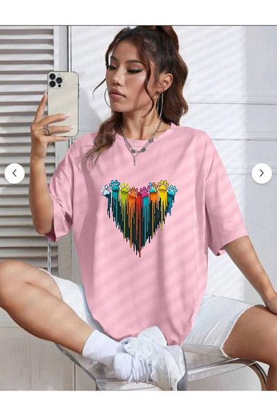 FAEL LİFE FEMEI / FATA T-SHIRT FĂRĂ MÂNECI COLORAT CU TIPAR