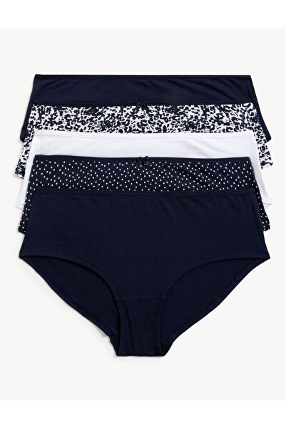 Marks & Spencer 5'li Cotton Lycra Short Külot Seti