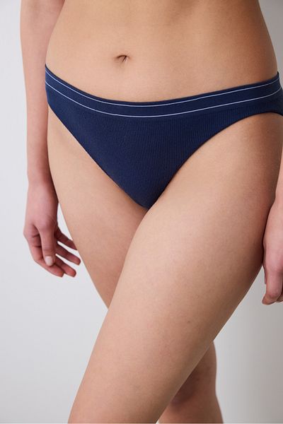 Penti Seamless Dark Blue Brazilian Panties