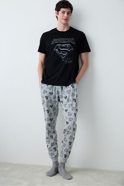 Penti Superman Mehrfarbiges Taschenhosen-Pyjama-Set