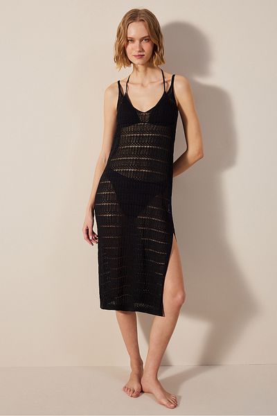 Penti Schwarzes Spitzenkleid „Natty“ aus Spitze