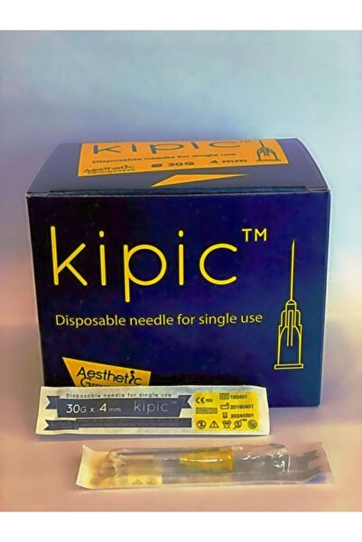 KİPİC Kıpıc Mezoterapi İğnesi - 30g X 4mm - 100 Adet