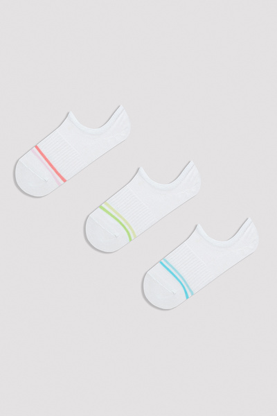 Penti Minimal Line 3-Piece Sneaker Socks