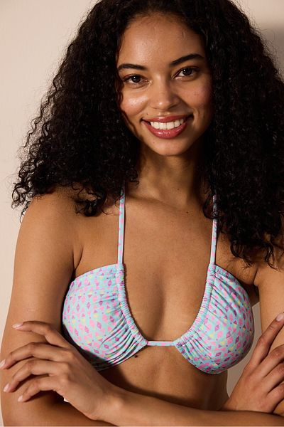 Penti Mosaic Strapless Multicolor Bikini Top