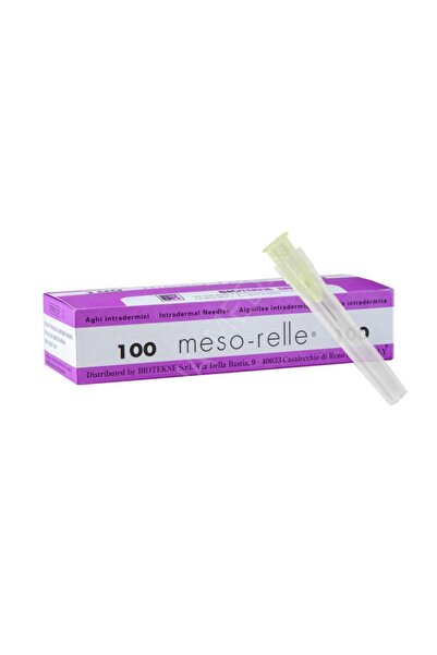 mesorelle Mezoterapi 30g 4mm Iğne Ucu
